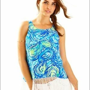 LILLY PULITZER SONYA TOP LIKE NEW